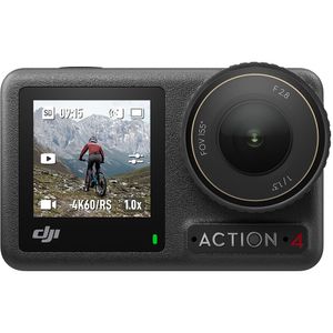 Cámara DJI Osmo Action 4 Combo Estándar - Sensor CMOS 1/1.3", Pantallas Táctiles, UHD 4K120, Estabil
