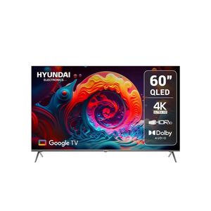 Televisor Hyundai 60" HYLED6005QG QLED 4K UHD Gris