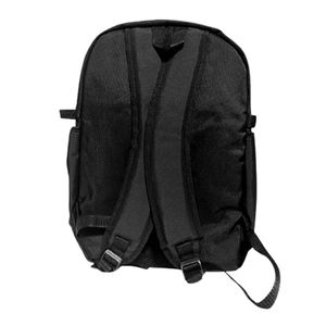 Mochilas De Emergencia Tela Nylon Con Cinta Reflectiva Negro