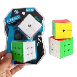 Kit de Cubos Mágicos Rubik 2x2X2 y 3x3X3