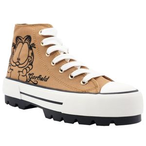 Zapatillas Mujer Garfield Botin Marron