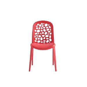 Silla Clásica de Comedor Odisey color Rojo TU MESITA