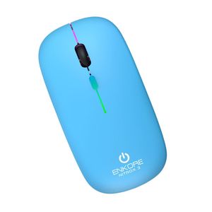 Mouse Enkore Nitrox 3 ENK M205 Bluetooth 1200 DPI Celeste