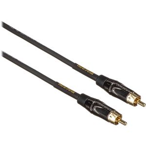 Cable Mogami Gold RCA a RCA (3') - Sonido Transparente, Baja Capacitancia, Protección Electromagnéti