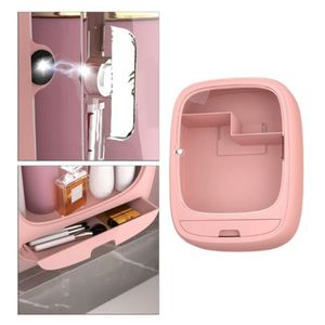 Organizador De Cosmeticos Para Pared Rosado