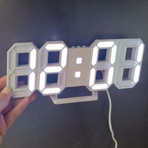 Reloj Despertador Digital Led 3D