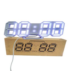 Reloj Despertador Digital Led 3D