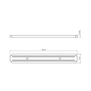 Barra Magnética para Cuchillos 38 cm - Tramontina 70133523