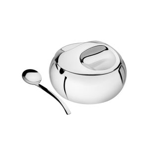 Azucarero de Acero Inoxidable 300gr con Cuchara - Tramontina 64400500