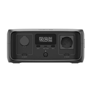 Estación de energía Ecoflow River 3 UPS portátil, 300W, 220-240 V, 12 V, con entrada para panel solar, gris