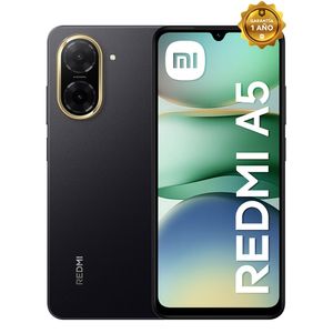 PREVENTA: Celular Xiaomi Redmi A5 4G 128GB, 4GB RAM, cámara principal 32MP, frontal 8MP, 6.88'', negro