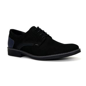 Zapato Casual Cuero Hombre Conters  24Q3-BNB-5 Negro