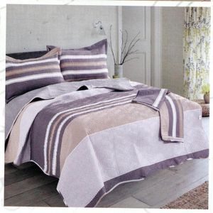 Set de Cubrecama 1.5pz Mingjia 100% Algodón de 4 piezas MC - 1