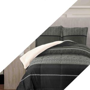 Set de Edredon 2pz Piel c/ Carnero Venezia 100% calidad de 5 Piezas N - 1