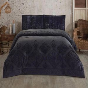 Set de Edredon King Piel Conejo c/ Piel de Angel Venezia 100% Algodón de 5 Piezas N - 1