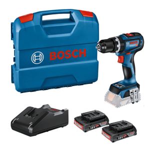 Taladro Percutor GSB 18V-90 C Brushless 1/2" 18V + 2 Bat + C