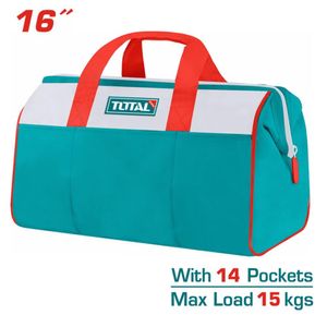 Combo Mochila + Chaleco + Porta Taladro + Porta Herramientas Total TOS23090