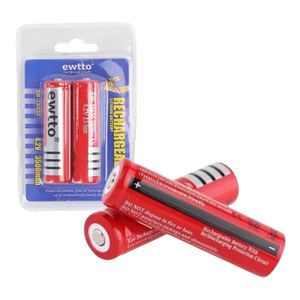 Baterías Recargables- 18650 4.2v 3500mah Litio Ewtto - Ew-18650