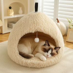 Cama Cueva para Marcotas - Beige