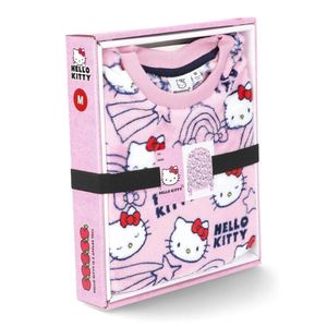 Polera Mujer Hello Kitty By Sanrio Plush Graphic - Rosa