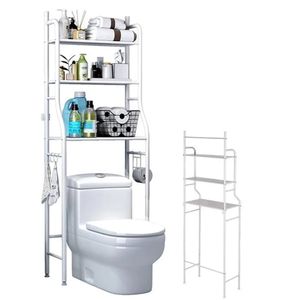 Estante Organizador de Baño Multifuncional de 3 Niveles