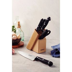 Juego de Cuchillos Tramontina Ultracorte 6 Piezas con Soporte de Madera 23899060