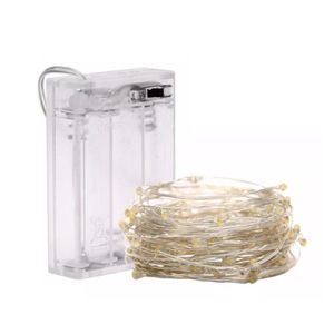Set 2 Cadenas de Luces LED en Alambre 8m