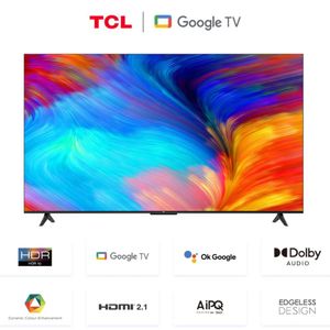 Televisor TCL 43 UHD 4K LED Smart Tv - Google TV 43P635