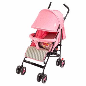 Coche Bastón LITTLE STEP Oxford Rosado