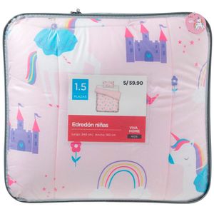 Edredon Niñas VIVA HOME 1.5 Plazas Little G