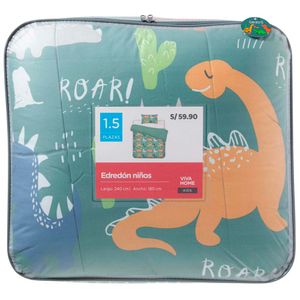 Edredon Niños VIVA HOME 1.5 Plazas Dino