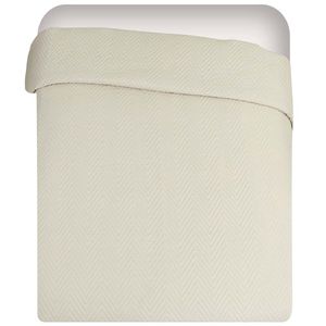 Cubrecama DECO HOME Solid Pin Cr 1.5 Plazas