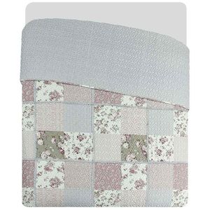 Cubrecama VIVA HOME Patch Dis2 1.5 Plazas