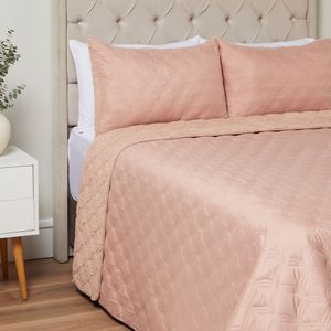 Cubrecama OI25 Pinsonic Sherpa Nude Queen