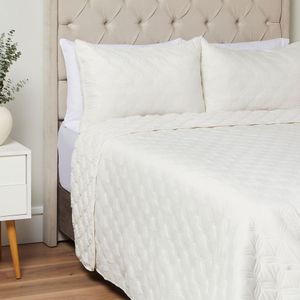 Cubrecama OI25 Pinsonic Sherpa Off White King