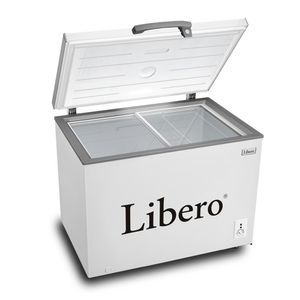 Congelador Horizontal con Tapa de Vidrio LIBERO LFH-301V 299Lts