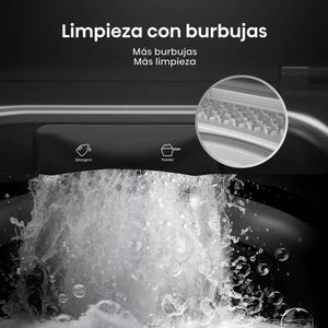 Lavadora Hisense 16 Kg Carga Superior Silver WT3K1623UT (Nuevo)
