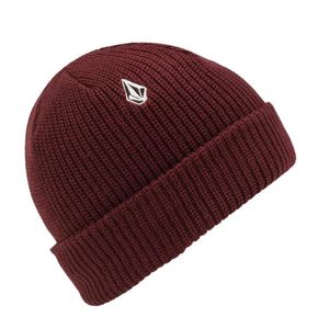 Gorro Beanie Volcom Poppen - Guinda