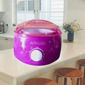 OLLA PARA CERA DEPILADORA ACKILISS COLOR FUCSIA