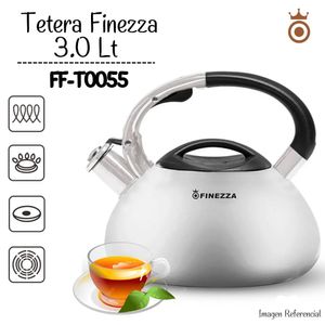 Tetera Finezza De Acero Inoxidable de 3.0 Lts - FF-T0055-IN