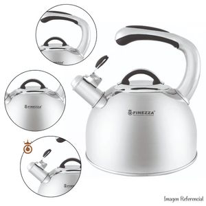 Tetera Finezza De Acero Inoxidable de 2.5 Lts - FF-T0040