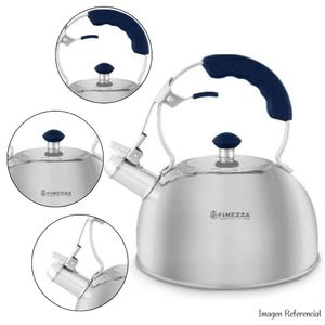 Tetera Finezza De Acero Inoxidable de 2.5 Lts - FF-T0046-A