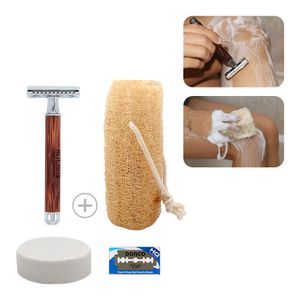 Pack Rasurado Zero Bamboo Balance con Rasuradora Mango de Bambú