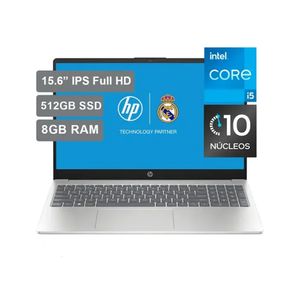 Laptop Hp 15-FD0055LA Intel Core I5 8GB Ram 512GB SSD 15.6” FHD