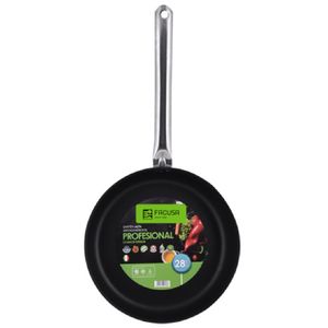 Sartén Alta Profesional 28cm Facusa, 3 Capas de Antiadherente 10145641