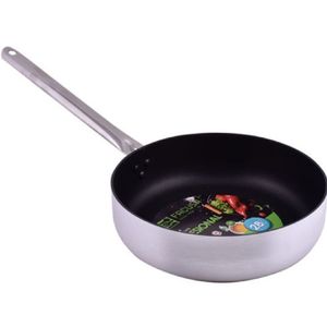 Sartén Alta Profesional 28cm Facusa, 3 Capas de Antiadherente 10145641