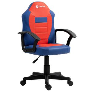 Silla Gamer Dreizt Play Series Azul Altura Regulable
