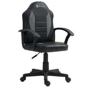 Silla Gamer Dreizt Play Series Negro Altura regulable