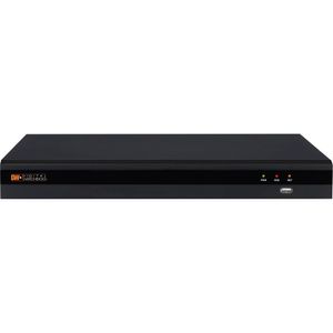 Reloj Digital VMAX IP PLUS NVR de 9 Canales con HDD de 32TB - Grabación hasta 5MP, Compresión H.264,