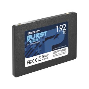 Patriot 1.92TB Burst Elite SSD Interno 2.5" SATA III - 450 MB/s Lectura, 320 MB/s Escritura, Control